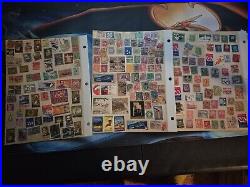 Huge Vintage Postage stamp collection worldwide 1851-1960s