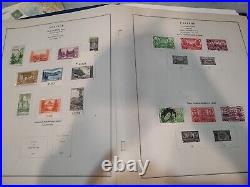 Impressive United States Stamp Collection In He Harris Liberty Album 1800s Fwd