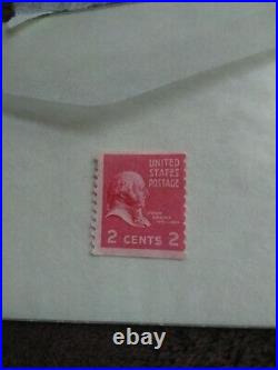 John Adams 2 Cent ULTRA RARE Un Used STAMP United States Postage
