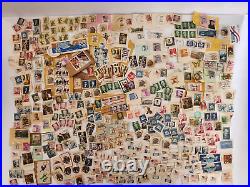 Large Collection of United States Cancelled Stamps- 1970's 1980's