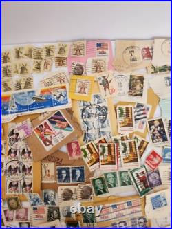 Large Collection of United States Cancelled Stamps- 1970's 1980's