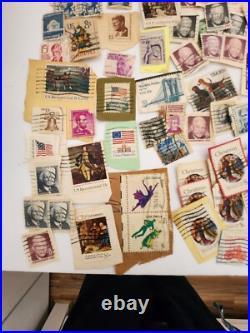 Large Collection of United States Cancelled Stamps- 1970's 1980's