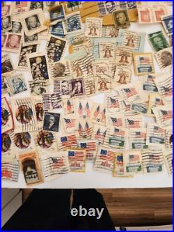 Large Collection of United States Cancelled Stamps- 1970's 1980's