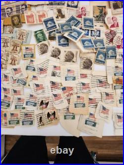 Large Collection of United States Cancelled Stamps- 1970's 1980's