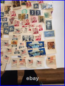 Large Collection of United States Cancelled Stamps- 1970's 1980's