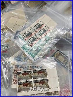 Large US MNH Commemorative 4 Cent Stamp Lot Collection Dag Days Folly Error Odd