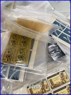 Large US MNH Commemorative 4 Cent Stamp Lot Collection Dag Days Folly Error Odd