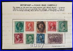 Late 1800's United States Postage Stamps. RARE STAMPS