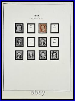 Lot 34024 Stamp collection USA 1857-1995