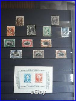 Lot 53 Timbres Stamps USA états unis amérique 1851 à 1901 Used et Neuf