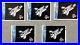 Lot Of 5 U. S. Space Shuttle $3 High Denomination Stamps