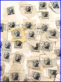 Lot of 125 George Washington 5 Cent Rare Stamps 1962 United States Postage