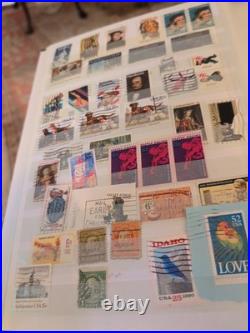 Lovely United States And Worldwide Stamp Collectiom In Perfect Album. Look /See