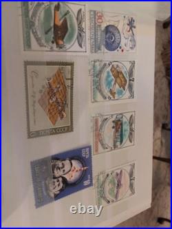 Lovely United States And Worldwide Stamp Collectiom In Perfect Album. Look /See