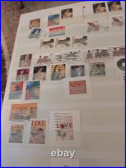 Lovely United States And Worldwide Stamp Collectiom In Perfect Album. Look /See