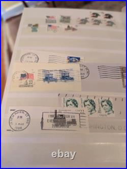 Lovely United States And Worldwide Stamp Collectiom In Perfect Album. Look /See