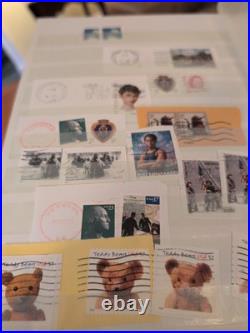 Lovely United States And Worldwide Stamp Collectiom In Perfect Album. Look /See