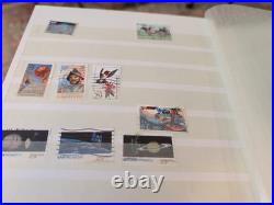 Lovely United States And Worldwide Stamp Collectiom In Perfect Album. Look /See