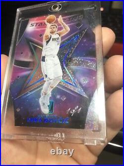 Luka Doncic Panini 2020-21 Clearly Donruss Stargazing Hot Platinum ONE OF ONE