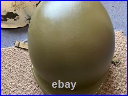 M1 helmet and liner KOREA CAPAC/Westinghouse double stamp