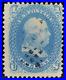 MATT’S STAMPS US SCOTT #63a BENJAMIN FRANKLIN 1-CENT ULTRAMARINE, USED, CV$850