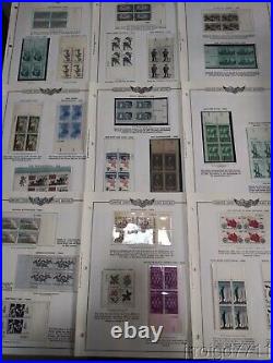 MD USA LARGE BOX of stamp collections, mint and use. See 49 Images