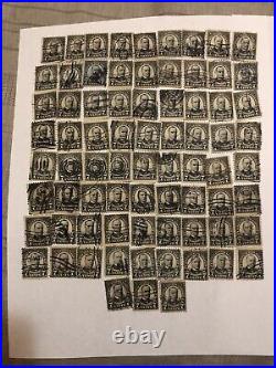 McKinley 7 Cent Stamps-Used