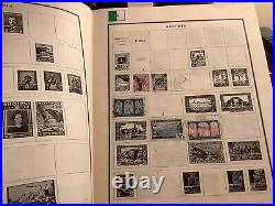 Modern Postage Stamp Album Jan 1948, c 1500 Stamps Unchecked And Unvalued