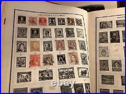 Modern Postage Stamp Album Jan 1948, c 1500 Stamps Unchecked And Unvalued