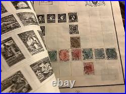 Modern Postage Stamp Album Jan 1948, c 1500 Stamps Unchecked And Unvalued