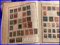 Modern Postage Stamp Album Jan 1948, c 1500 Stamps Unchecked And Unvalued