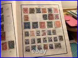 Modern Postage Stamp Album Jan 1948, c 1500 Stamps Unchecked And Unvalued