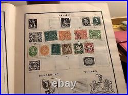 Modern Postage Stamp Album Jan 1948, c 1500 Stamps Unchecked And Unvalued