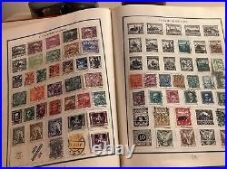 Modern Postage Stamp Album Jan 1948, c 1500 Stamps Unchecked And Unvalued