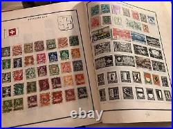 Modern Postage Stamp Album Jan 1948, c 1500 Stamps Unchecked And Unvalued