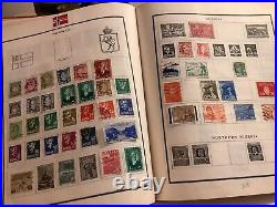 Modern Postage Stamp Album Jan 1948, c 1500 Stamps Unchecked And Unvalued