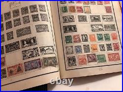 Modern Postage Stamp Album Jan 1948, c 1500 Stamps Unchecked And Unvalued