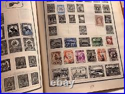 Modern Postage Stamp Album Jan 1948, c 1500 Stamps Unchecked And Unvalued