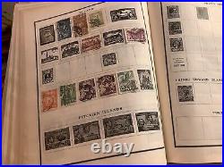 Modern Postage Stamp Album Jan 1948, c 1500 Stamps Unchecked And Unvalued