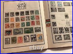 Modern Postage Stamp Album Jan 1948, c 1500 Stamps Unchecked And Unvalued