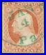 Momen US Stamps #11A Used GREEN Cancel VF