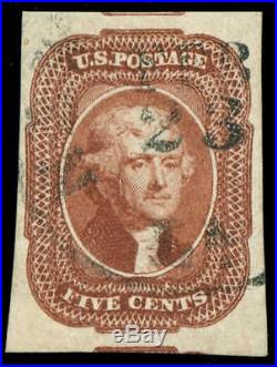 Momen US Stamps #12 Used PF Cert HUGE Sound