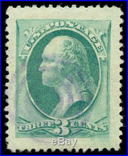 Momen US Stamps #184 Used HUGE PSE Graded XF-SUP 95J