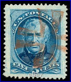 Momen US Stamps #185 Used PSE Graded SUP-98J