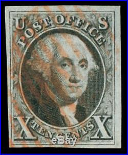 Momen US Stamps #2 Used PSE Graded VF/XF-85