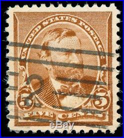 Momen US Stamps #223 Used PSE Graded SUP-98