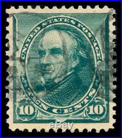Momen US Stamps #226 Used PSE Graded XF-90J