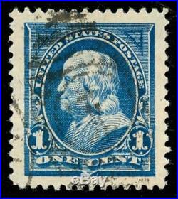 Momen US Stamps #264 Used PSE Graded XF-SUP 95J