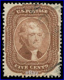 Momen US Stamps #29 Used VF/XF+ PF Cert