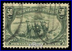 Momen US Stamps #291 Used SUPERB Jumbo PF Cert